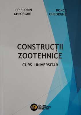 Cover of Construcții zootehnice. Curs universitar