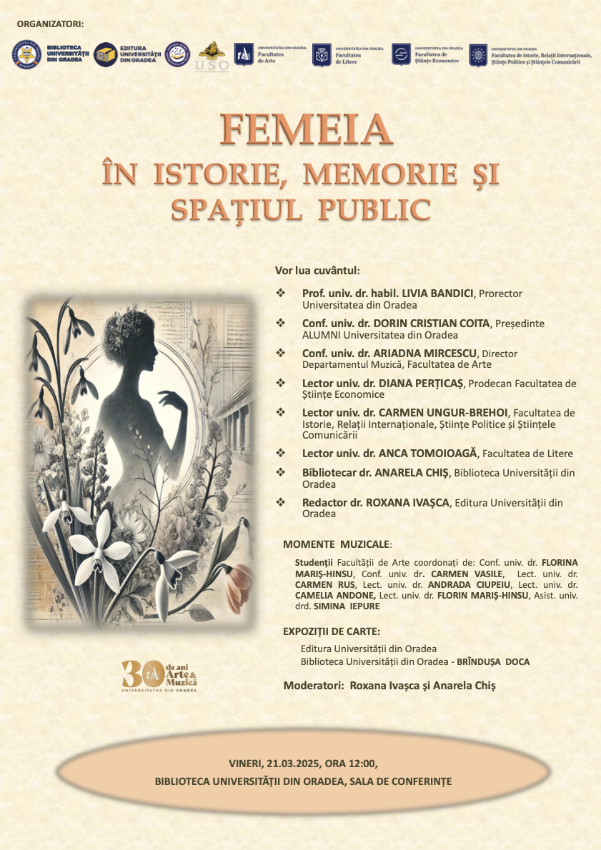 Simpozion: Femeia în istorie, memorie și spațiul public